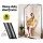Gardeon Outdoor Hammock Chair with Stand, Polyester Cotton Blend, Cream, 100x45x145cm, Durable & Weather-Resistant