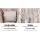 Gardeon Outdoor Hammock Chair with Stand, Polyester Cotton Blend, Cream, 100x45x145cm, Durable & Weather-Resistant