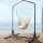 Gardeon Outdoor Hammock Chair with Stand, Polyester Cotton Blend, Cream, 100x45x145cm, Durable & Weather-Resistant