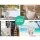 Gardeon Cream Hammock Chair - Outdoor/Indoor Hanging Seat with Timber Rail, 2 Cushions, 180kg Capacity, 100x45x145cm