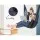 Gardeon Outdoor Hammock Chair with Cushions, Grey - Durable Polyester Cotton, 180kg Capacity, Easy Install, 100x45x145cm