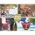 Gardeon Outdoor Rainbow Hammock Chair with Cushions, 180kg Capacity, Durable Polyester Cotton, 100x45x145cm