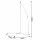 Gardeon Hammock Chair Stand 150kg White Powder-Coated Steel Frame for Indoor Outdoor Use