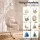 Gardeon Hammock Chair Stand 150kg White Powder-Coated Steel Frame for Indoor Outdoor Use