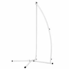 Gardeon Hammock Chair Stand 150kg White Powder-Coated Steel Frame for Indoor Outdoor Use