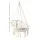 Gardeon Cream Hammock Chair - Outdoor/Indoor Macrame Swing, Hand-Made Tassels, Cotton-Polyester, 120kg Capacity