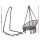 Gardeon Hammock Hanging Chair with Steel Stand, Handcrafted Tassels, Adjustable Height, Indoor/Outdoor, 120kg Capacity