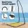 Gardeon Indoor/Outdoor Hammock Hanging Chair with Stand - Weather-Resistant Steel, Cotton-Poly Blend, 120kg Capacity