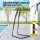 Gardeon Indoor/Outdoor Hammock Hanging Chair with Stand - Weather-Resistant Steel, Cotton-Poly Blend, 120kg Capacity