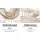 Gardeon Creamy White Hanging Hammock Chair - Polyester Cotton Blend, 96x150cm, Timber Rail, Indoor/Outdoor Swing Seat