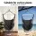 Gardeon Hammock Hanging Chair with Steel Stand – Indoor/Outdoor, Adjustable Height, Cotton Blend, 120kg Capacity