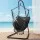 Gardeon Hammock Hanging Chair with Steel Stand – Indoor/Outdoor, Adjustable Height, Cotton Blend, 120kg Capacity