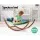 Gardeon Kids Timber Hammock Bed - Durable Larch Wood, Sky Blue Cotton-Poly Blend, 45kg Capacity for Outdoor Fun