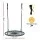 Gardeon Tree Swing Net Hammock Oval Platform 98.5 cm Steel Frame Foam Padding 150 kg Capacity Adjustable