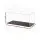 Artiss Clear Acrylic Display Case 35x15x15cm with Dustproof Enclosure & Black Base - Durable Showcase for Collectibles