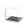 Artiss Clear Acrylic Display Case 30x30x30cm - Dustproof Protection Box with Premium Black Base for Collectibles & Toys