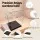 Artiss Clear Acrylic Display Case 30x30x30cm - Dustproof Protection Box with Premium Black Base for Collectibles & Toys