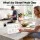 Artiss 10-Inch Digital Calendar Planner Smart Photo Frame Family Chore Chart 32GB White with Wi-Fi Sync