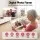 Artiss 10-Inch Digital Calendar Planner Smart Photo Frame Family Chore Chart 32GB White with Wi-Fi Sync