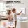 Artiss 10-Inch Digital Calendar Planner Smart Photo Frame Family Chore Chart 32GB White with Wi-Fi Sync