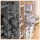 Artiss 5 Pack Stackable Plastic Storage Organisers Foldable Wardrobe Drawers White with Mesh Design for Closets