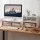 Artiss 2-in-1 Monitor Stand and 3-Tier Desk Organiser PVC Desktop Riser Holds 20kg for Office Gaming