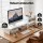 Artiss 2-in-1 Monitor Stand and 3-Tier Desk Organiser PVC Desktop Riser Holds 20kg for Office Gaming