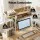 Artiss 2-Tier Desktop Shelf 100×24×80 cm Slim Monitor Friendly Organiser Heavy Duty 20 kg Top Load Capacity