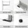 Artiss Filing Cabinet 2 Drawer White File Organiser, E1 Particle Board, Metal Handles, 47x41x72cm Office Storage