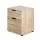 Artiss 2 Drawer Filing Cabinet - Modern Wood Finish, Metal Rails, Anti-Rust Runners, 45.5x41x55.5cm, Office Organiser