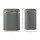 Devanti 38L Motion Sensor Rubbish Bin - Grey Steel, Fingerprint-Resistant, Hands-Free, Noise-Free, Soft Close