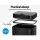 Devanti 45L Motion Sensor Bin - Black Steel, Hands-Free, Fingerprint-Resistant, Soft Close, Odour & Noise Free