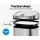 Devanti 50L Stainless Steel Motion Sensor Bin - Hands-Free, Soft Close, Fingerprint Resistant, Battery-Powered