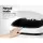 Devanti 58L Motion Sensor Bin - White Steel, Fingerprint-Resistant, Hands-Free, Soft Close, Noise & Odour-Free