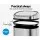Devanti 68L Stainless Steel Motion Sensor Bin - Hands-Free, Soft-Close, Odour-Free, Battery Operated with Manual Option