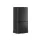 Devanti 70L Dual Compartment Motion Sensor & Pedal Bin - Black Steel, Fingerprint-Resistant, Soft Close, Noise-Free