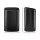 Devanti 82L Motion Sensor Bin Black Stainless Steel, Automatic Hands-Free Rubbish Bin, Soft Close, Odour Control