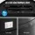 Devanti 9L Motion Sensor Trash Can, Black - Hands-Free, Odour-Locking, Soft-Close, Space-Saving Kitchen Bin