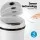 Devanti 9L Sensor Bin - Automatic Motion Trash Can, Hands-Free, Odour-Lock, White, Space-Saving, Waterproof Design