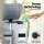 Devanti 50L Motion Sensor Bin Automatic Kitchen Rubbish Bin with Stainless Steel Body Soft Close Silver