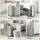 Devanti 50L Motion Sensor Bin Automatic Kitchen Rubbish Bin with Stainless Steel Body Soft Close Silver