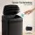 Devanti 15L Motion Sensor Bin Touchless Soft-Close Rubbish Bin with Automatic Manual Controls Black