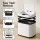 Devanti 15L Motion Sensor Bin Touchless Rubbish Bin Soft-Close Lid White Manual Open Buttons