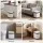 Devanti 15L Motion Sensor Bin Touchless Rubbish Bin Soft-Close Lid White Manual Open Buttons