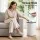 Devanti 30L Automatic Sensor Bin Touchless Rubbish Can with Soft Closing Lid and Manual Open and Close Buttons White