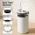 Devanti 30L Automatic Sensor Bin Touchless Rubbish Can with Soft Closing Lid and Manual Open and Close Buttons White