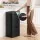 Devanti 72L Sensor Bin 4-in-1 Waste and Recycling Rubbish Bin Stainless Steel Black with Touchless Lid
