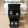Devanti 72L Sensor Bin 4-in-1 Waste and Recycling Rubbish Bin Stainless Steel Black with Touchless Lid