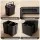 Devanti 72L Sensor Bin 4-in-1 Waste and Recycling Rubbish Bin Stainless Steel Black with Touchless Lid