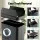 Devanti 70L Automatic Sensor Rubbish Bin Touchless Kitchen Garbage Can Black with Dual Wing Lid